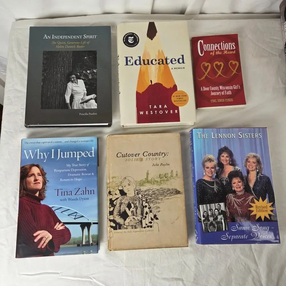 Lot of 11 Assorted Books Nonfiction Biography Memoir History Famous Women Music